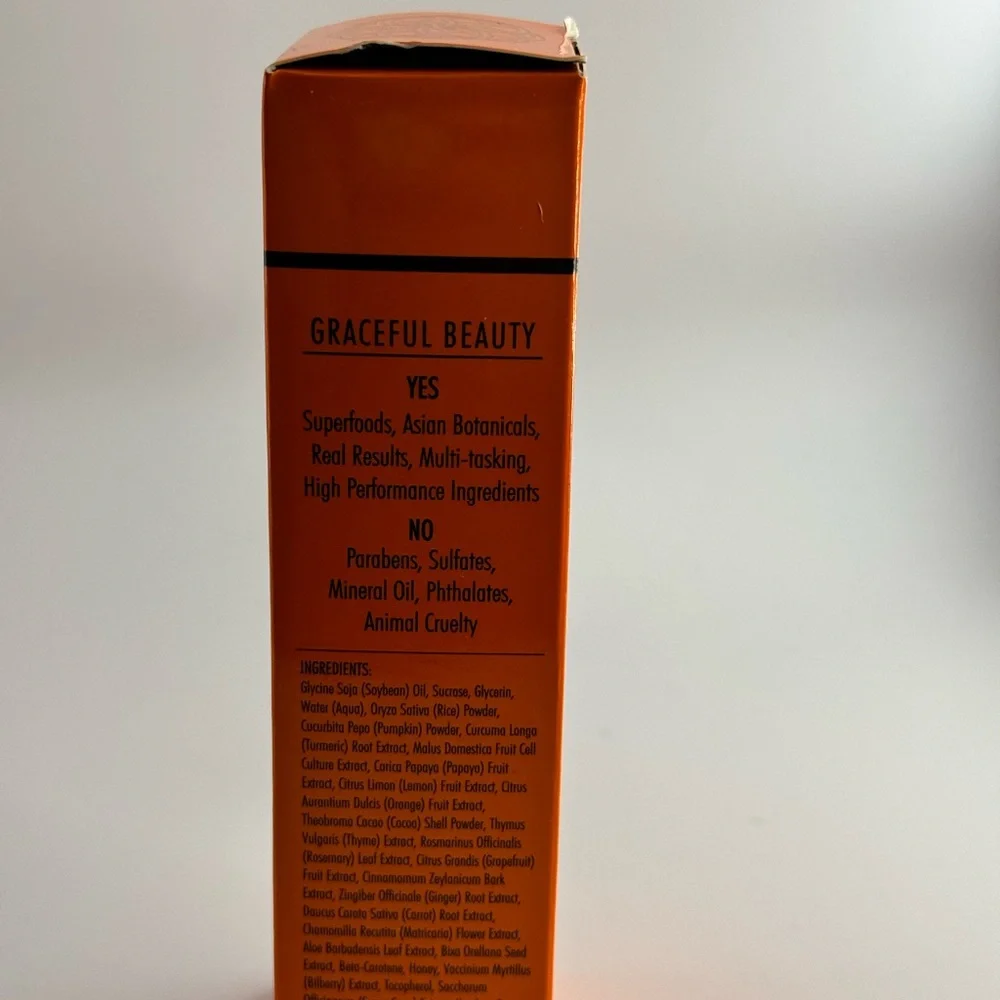 YENSA Pumpkin Turmeric 2-in-1 Radiance Polishing Mask 2.5oz/70mL Full Sz Sealed - Picture 3 of 6